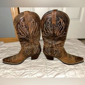 Ariat Heritage Women’s Western Boots X Toe Sassy Brown Size 9.5 B Style 10010265